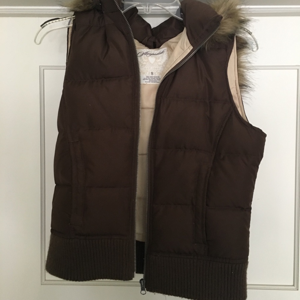 Puffer Vest with Removable Hood